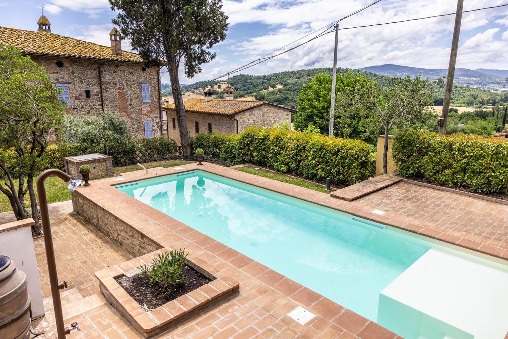 Un Petit Paradis Castiglione della Valle Exteriör bild