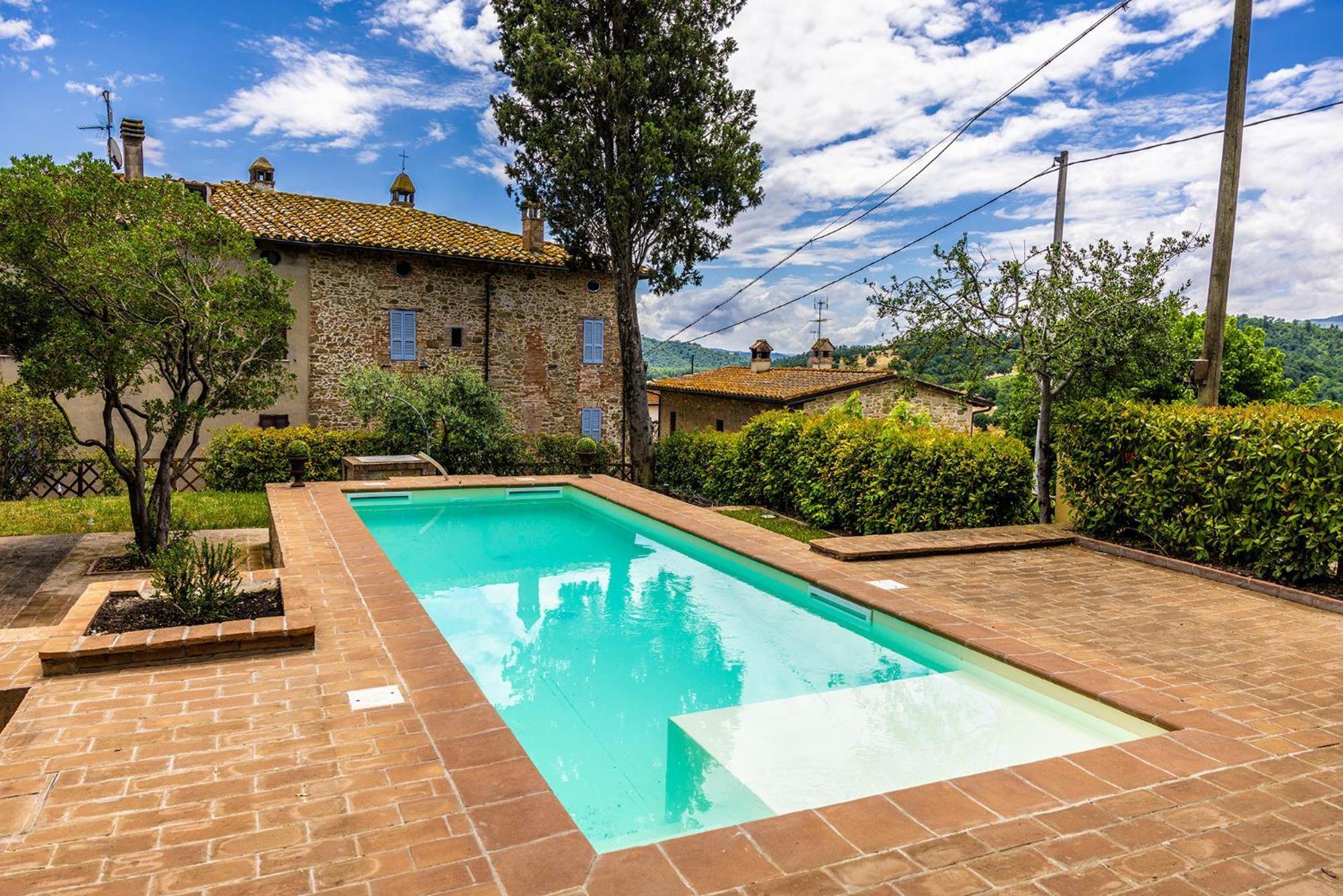 Un Petit Paradis Castiglione della Valle Exteriör bild