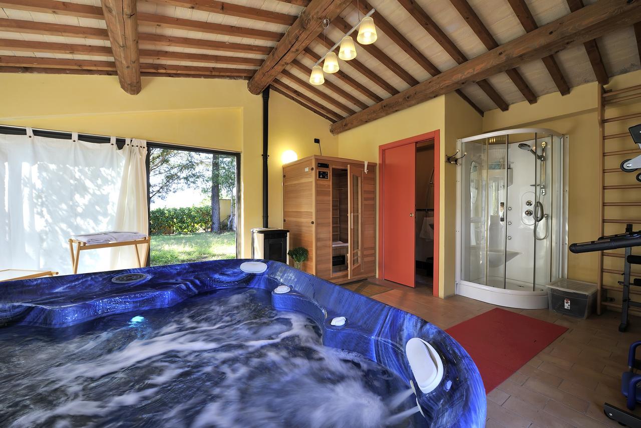 Un Petit Paradis Castiglione della Valle Exteriör bild